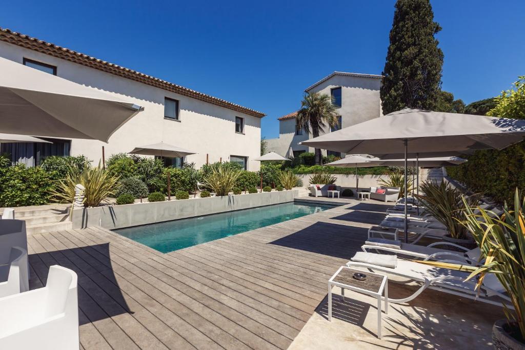 Hotel Le Mandala Saint-Tropez Exterior foto