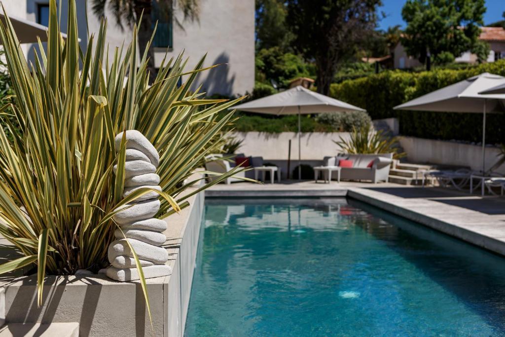 Hotel Le Mandala Saint-Tropez Exterior foto